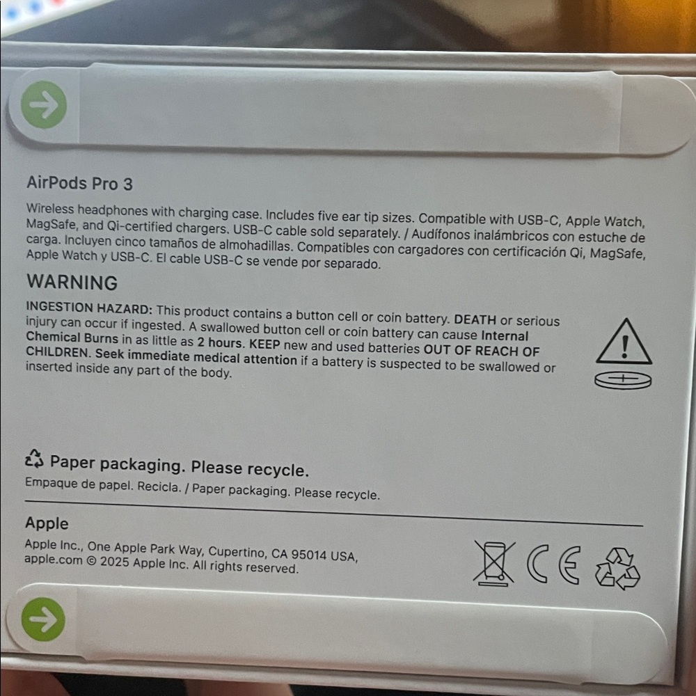 Apple AirPods Pro 3 with USB-C Charging